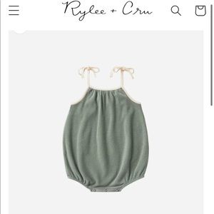Rylee and cru bubble romper